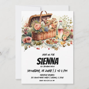 Sommer-Picnic-Landblick Einladung