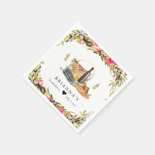 Sommer Picnic Serviette (Ecke)