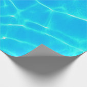 Sommer-Pool-Geburtstagsfeier Geschenkpapier (Ecke)
