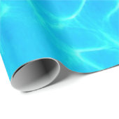 Sommer-Pool-Geburtstagsfeier Geschenkpapier (Rolleneckpunkt)