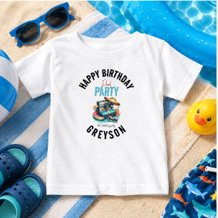 Sommer-Poolparty 2. Geburtstag Baby T-shirt