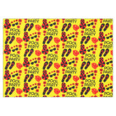 Sommer-Poolpartys Tischdecke (Vorderseite (Horizontal))