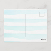 Sommer-Pop-Eis-Geburtstagsfeier Postkarte (Rückseite)