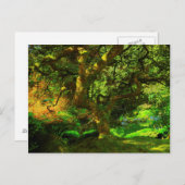 Sommer, Portland Japanischer Garten, Portland Postkarte (Vorne/Hinten)