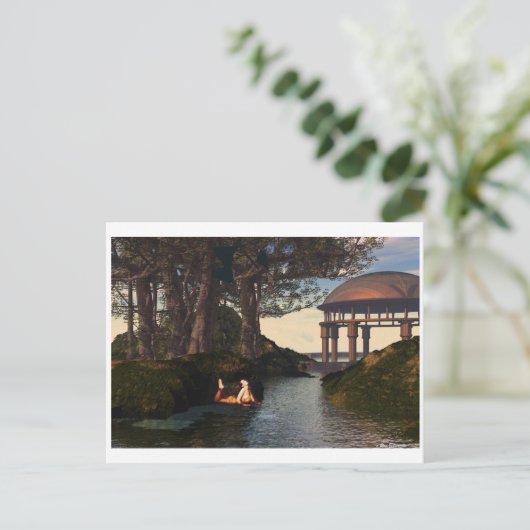 Sommer Postkarte (Stehend Vorderseite)