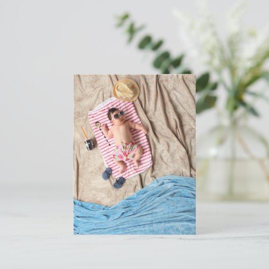 Sommer Postkarte (Stehend Vorderseite)