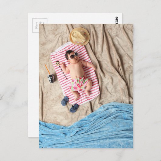 Sommer Postkarte (Vorne/Hinten)