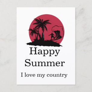 Sommer-Postkarte Postkarte