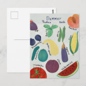 Sommer-Produktführer Postkarte (Vorne/Hinten)