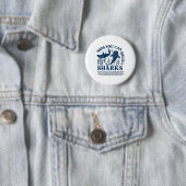 Sommer Retro Buchclub Lustiger Strandurlaub Button (Beispiel)
