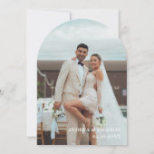 Sommer Retro Rosa und Orange Hochzeit Einladung (Rückseite)