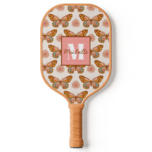 Sommer Retro Schmetterling | Monogramm