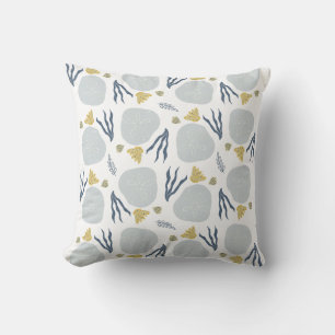 Sommer-Sand-Dollar-Muscheln Strandmuster Strand Kissen