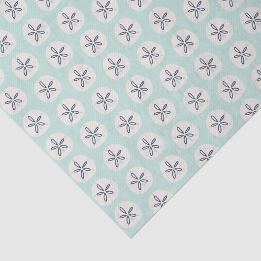 Sommer-Sand-Dollar-Seidenpapier Seidenpapier (Ausschnitt)