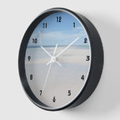Sommer-Sand-Strand-Ansicht-tropische Uhr (Winkel)