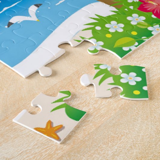 SOMMER SANTA AM STRAND JIGSAW PUZZLE (Seite)