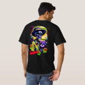 Sommer-Schädel-Paradies T-Shirt (Schwarz voll)