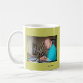 Sommer-Scheune und Kevin-Malerei Kaffeetasse (Links)