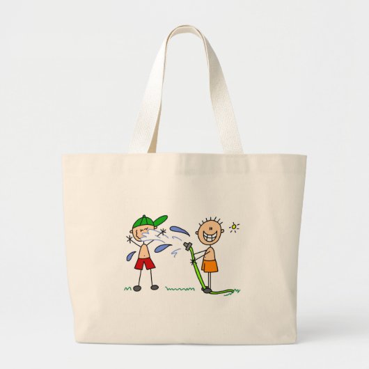 Sommer-Schlauch-Kampf-Tasche Jumbo Stoffbeutel (Vorne)
