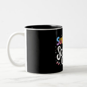 Sommer-Schul-Crew-Tasse – Lustiges Geschenk für Le Zweifarbige Tasse