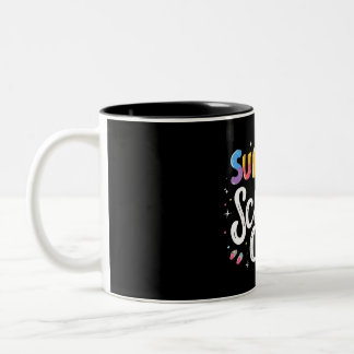 Sommer-Schul-Crew-Tasse – Lustiges Geschenk für Le Zweifarbige Tasse