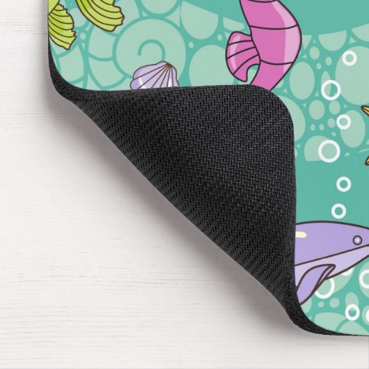 Sommer-Seemuster Mousepad (Ecke)