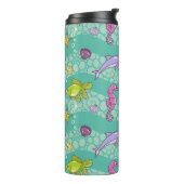 Sommer-Seemuster Thermosbecher (Nach links gedreht)