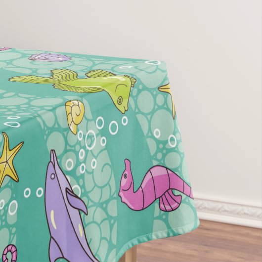 Sommer-Seemuster Tischdecke (Beispiel)