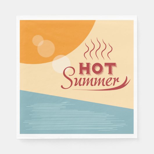 Sommer Serviette (Vorderseite)