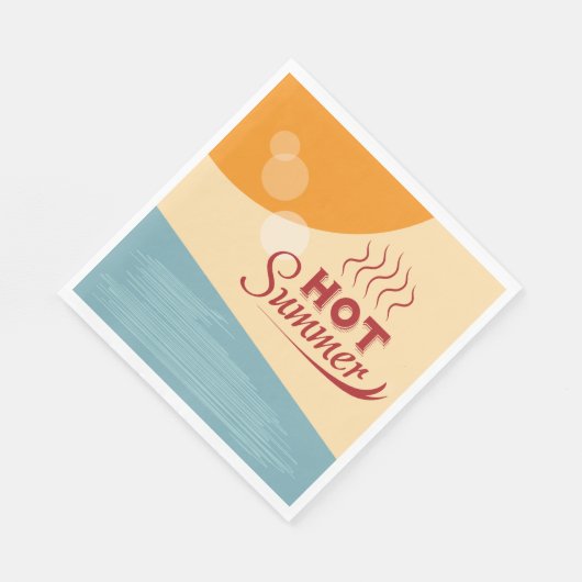 Sommer Serviette (Ecke)