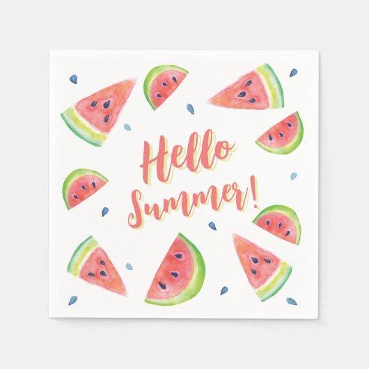 Sommer Serviette (Vorderseite)