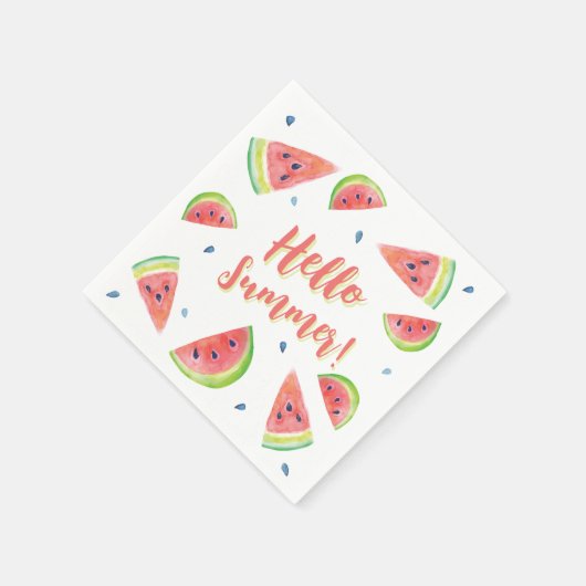 Sommer Serviette (Ecke)
