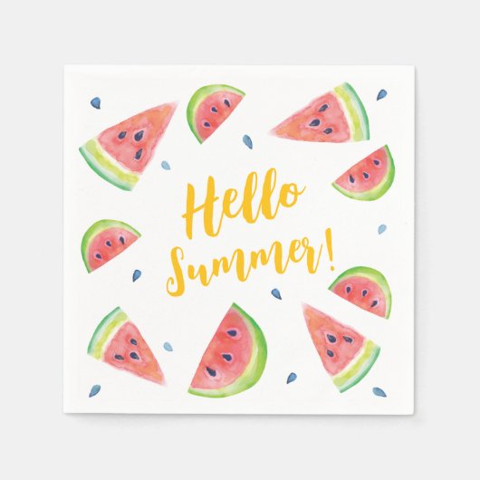 Sommer Serviette (Vorderseite)