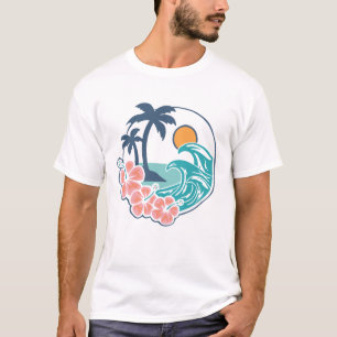 Sommer-Shirt , Strand T-Shirt