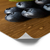 Sommer Sieben - Erfrischendes Blueberry Juice Post Poster (Ecke)