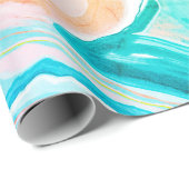 Sommer siebziger cool Süßigkeiten Spaß Packung Geschenkpapier (Rolleneckpunkt)