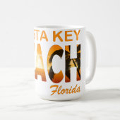 Sommer-Siesta-Schlüssel-Florida Kaffeetasse (VorderseiteRechts)