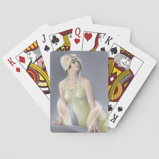 Sommer Sirene Spielkarten (Rückseite)