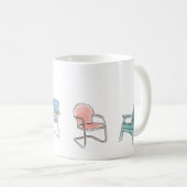Sommer-Sitz-Fun-Tasse Kaffeetasse (VorderseiteRechts)
