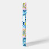 Sommer sizilianisch türkis bunt azulejo Amalfi Case-Mate iPhone Hülle (Rückseite / Rechts)