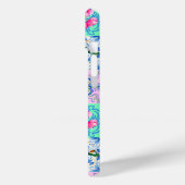 Sommer sizilianisch türkis bunt azulejo Amalfi Case-Mate iPhone Hülle (Rückseite / Links)