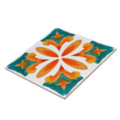 Sommer, sizilianische Fliesen, Majolika, Keramik F Fliese (Seite)