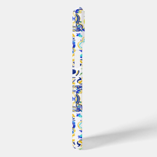 Sommer Sizilien Amalfi Mittelmeer majolica Case-Mate iPhone Hülle (Rückseite / Rechts)