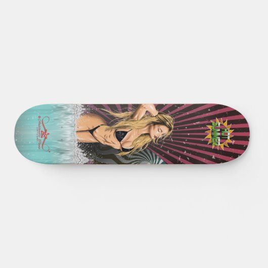 Sommer Skateboard (Horizontal)