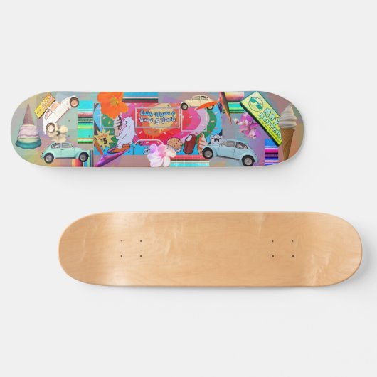 Sommer Skateboard (Horizontal)