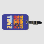 Sommer Sommerzeit! Gepäckanhänger (Vorderseite (Horizontal))