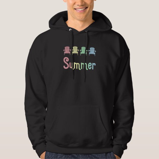 Sommer Sommerzeit Hoodie (Vorderseite)