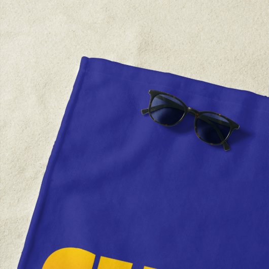 Sommer Sommerzeit! Strandtuch (Beispiel)