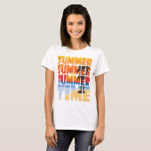 Sommer Sommerzeit! T-Shirt (Vorne ganz)