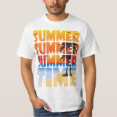 Sommer Sommerzeit! T-Shirt (Vorderseite)